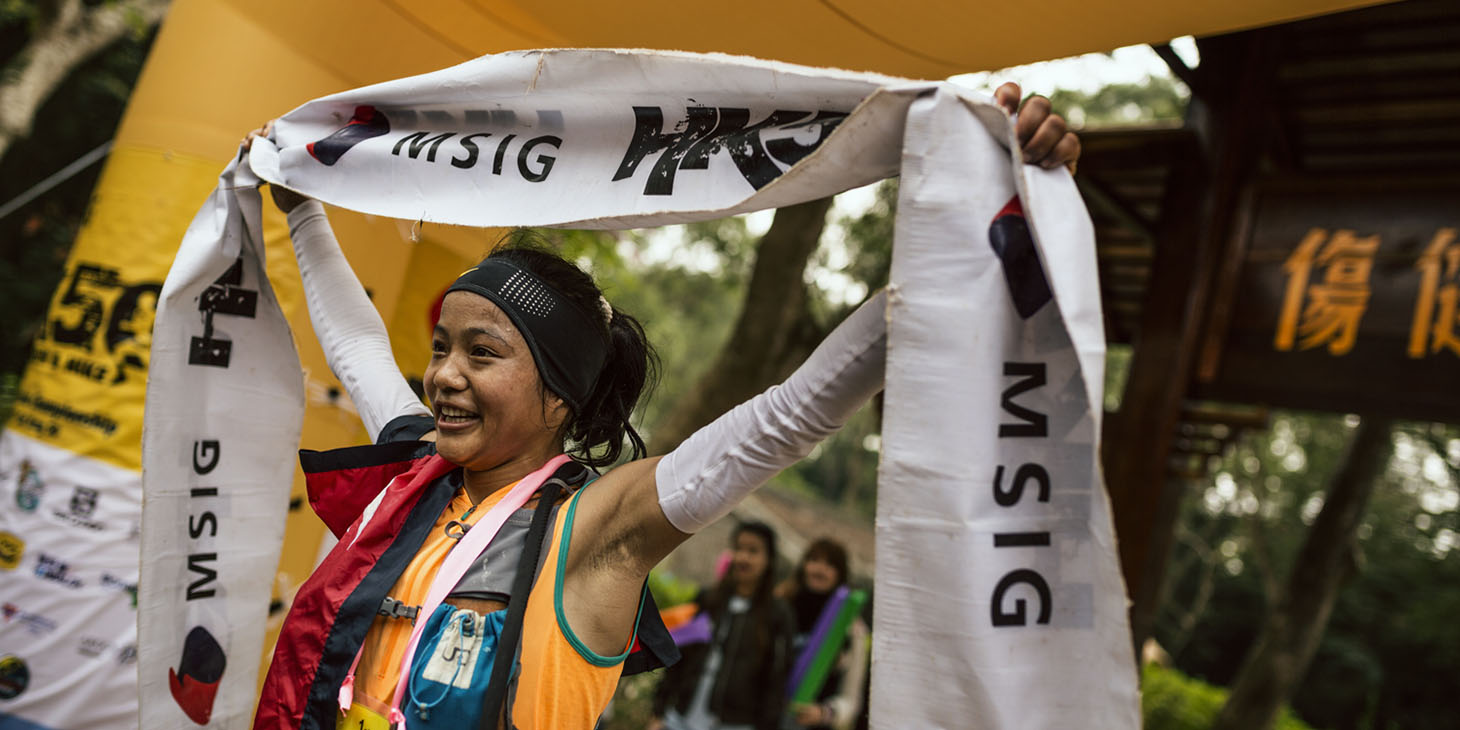 Mira Rai takes the gold for Nepal. © Jordi Saragossa