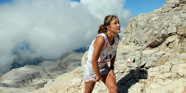 Emelie Forsberg, winner 2012 Dolomites SkyRace®. © Pegaso Media