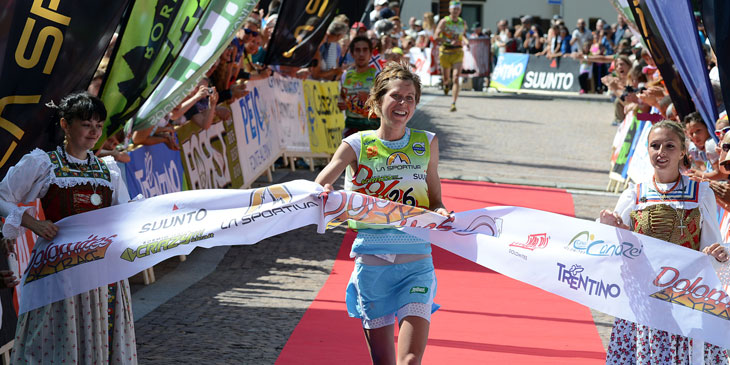Laura Orguè, Dolomites SkyRace and VK winner. © dolomiteskyrace.com