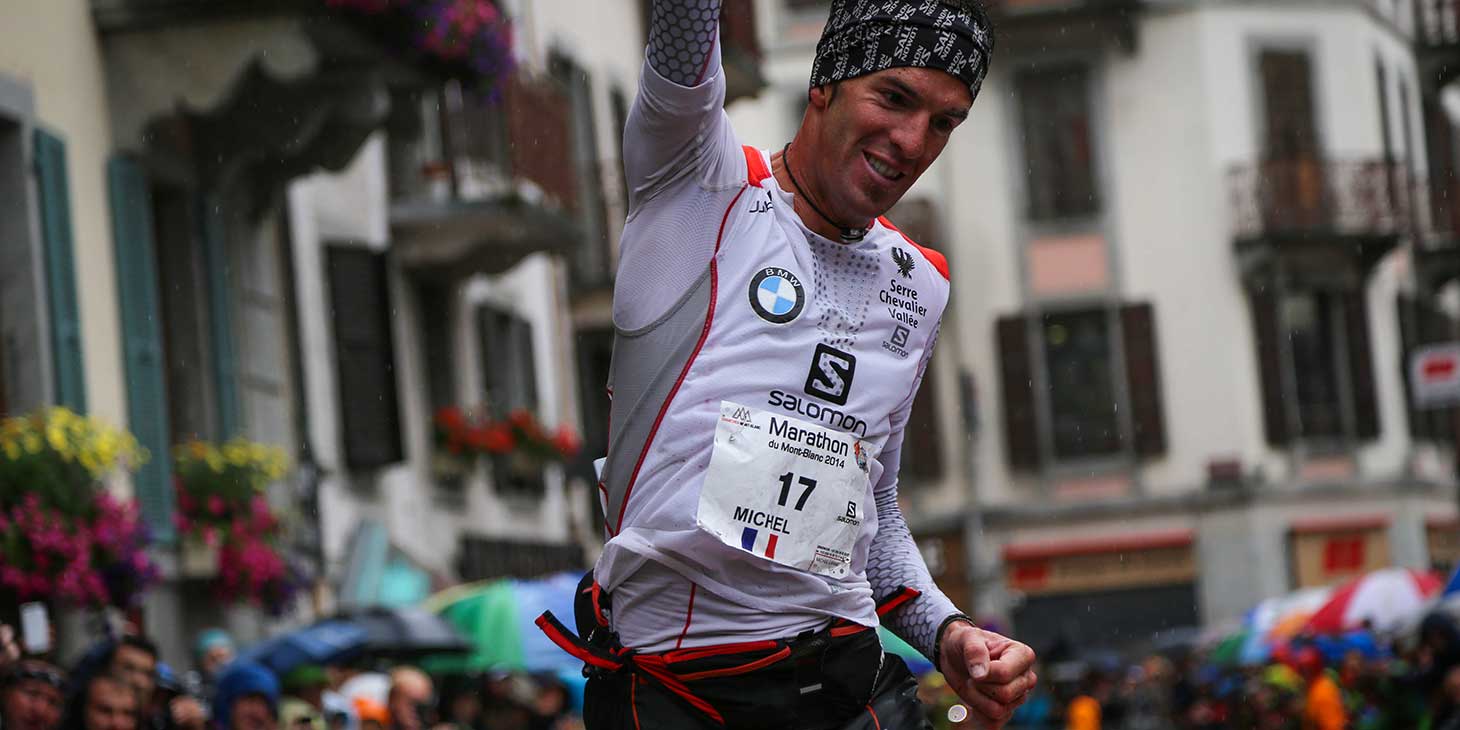 Michel Lanne, 2nd at the Skyrunning World Championships. © iancorless.com