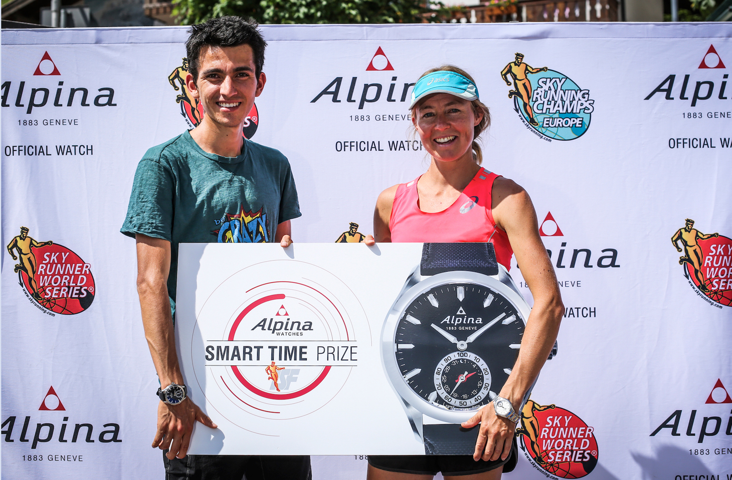 Saul Padua & Megan Kimmel, winners Alpina Smart Time Prize. (c)iancorless.com
