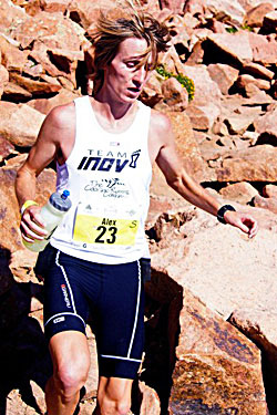 Alex Nichols on the descent. (c) Tim Bergsten