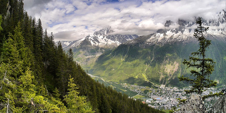 Chamonix, 2014 Skyrunning World Championships location. ©iancorless.com 