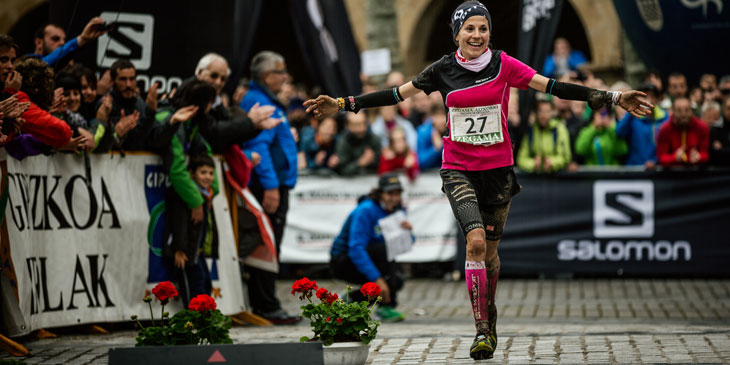 Elisa Desco, 2014 Skyrunning World Champion and COMPRESSPORT athlete: (c)iancorless.com